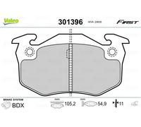 VALEO 301396 Brake Pad Set, disc brake for CITRO?N,CITRO?N (DF-PSA),PEUGEOT,PEUG