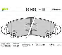 VALEO 301453 Brake pad set