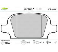 BRAKE PAD SET DISC BRAKE 301457 FOR HOLDEN VAUXHALL TIGRA/TwinTop CORSA/VAN/Mk
