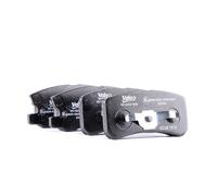 VALEO - Brake pads First - 301520 - Set of 4 pads - Rear axle - Fully equipped with mounted accessories