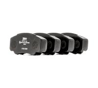VALEO - Brake pads First - 301570 - Set of 4 pads - Rear axle - Fully equipped with mounted accessories