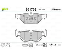 Fits VALEO 301703 HAM PADS. FIRST BMW 120D,130I,320D,325I,318D,320D ⭐UK Stock⭐