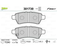 BRAKE PAD SET DISC BRAKE 301730 FOR NISSAN ARMADA/III/SUV PATHFINDER 2.5L 4cyl