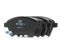VALEO - Brake pads First - 301804 - Set of 4 pads - Front axle - Fully equipped with mounted accessories