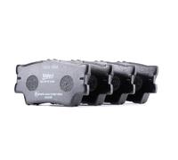 VALEO - Brake pads First - 301819 - Set of 4 pads - Rear axle - Fully equipped with mounted accessories