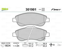 VALEO 301901 Brake pad set