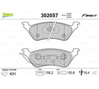 VALEO 302057 Brake Pad Set, disc brake for CHRYSLER,DODGE