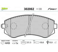 VALEO 302062 Brake pad set