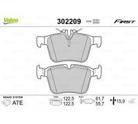 VALEO 302209 Brake pad set