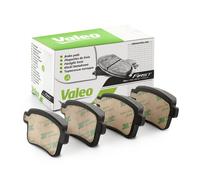 VALEO - Brake pads First - 302216 - Set of 4 pads - Rear axle - Fully equipped with mounted accessories