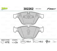 VALEO 302262 Brake pad set