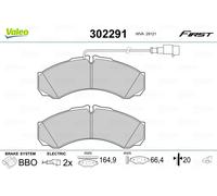 VALEO 302291 Brake Pad Set, disc brake for ,IVECO,NISSAN,RENAULT TRUCKS