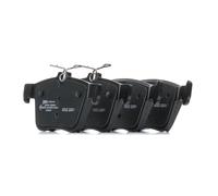 VALEO 302444 Brake pad set Rear Axle, without integrated wear sensor