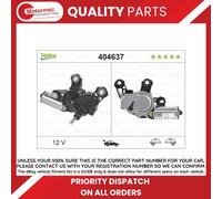 Valeo 404637 Wiper Motor
