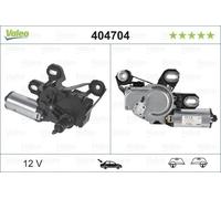 Valeo 404704 Rear Window Windscreen Wiper Motor 12V Replacement Spare LHD RHD