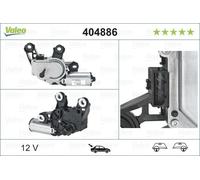 Valeo 404886 Wiper Motor Rear Fits Seat Leon Skoda Fabia Octavia VW Bora Golf