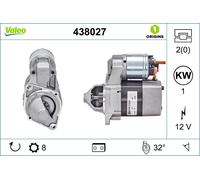 VALEO 438027 Starter for MERCEDES-BENZ