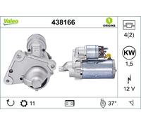VALEO 438166 Starter motor