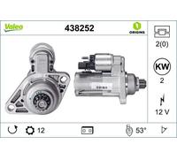 VALEO 438252 Starter motor