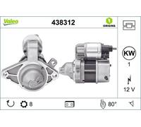Valeo 438312 Starter 8 Teeth Clockwise Fits Citroën C1 Peugeot 108 Toyota Aygo