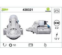 Starter motor Clockwise rotation 438321 VALEO for FORD TRANSIT Bus TRANSIT Van