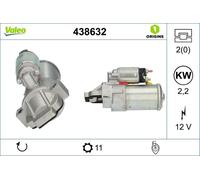 VALEO 438632 Starter motor