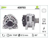 VALEO 439703 Alternator Replacement For CITROEN Nemo Peugeot Bipper Bipper Tepee