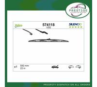Valeo 574118 V55 Front Wiper Blade 22" 550mm Conventional
