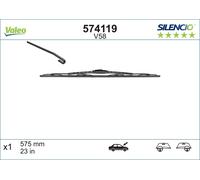 VALEO 574119 Wiper Blade for AIXAM,ALFA ROMEO,FIAT,LANCIA