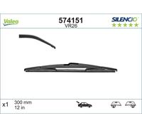 Valeo Silencio Wiper Blade VR26 - Rear - 300 mm - 1 Blade | Conventional Blade, 574151