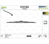 Valeo Silencio Wiper Blade VM29 - Front - 550 mm - 1 Blade