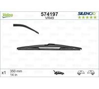 Valeo Silencio Wiper Blade VR49 - Rear - 350 mm - 1 Blade