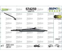 Valeo 574250 Silencio VM111 Front Window Windscreen Wiper Blade x1 650mm 26"