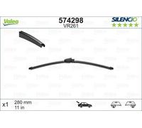 VALEO 574298 Wiper Blade Rear 280mm Length Fits Seat Leon Skoda Fabia VW Passat
