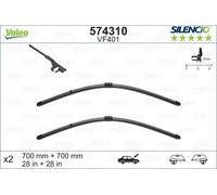VALEO 574310 Wiper Blade Front Fits Ford Galaxy Seat Alhambra VW Golf Plus