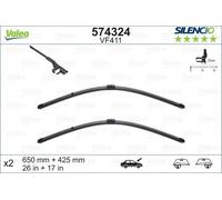 VALEO 574324 Wiper Blade Front Fits Ford Focus Peugeot 207 207 Cc 207 Sw