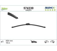 Valeo Wiper Blade VR251 (574330) Silencio - Rear - VW Transporter 2003-2015