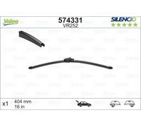 Valeo Silencio Wiper Blade VR252 - Rear - 404 mm - 1 Blade