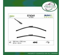 Valeo Wiper Blade Silencio VF305 574341 Front 550mm Set – Mercedes-Benz SLC 04-22