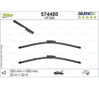 Wiper Blade 574480 by Valeo - 2 pack