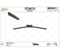 Valeo Wiper Blade 574615 - Rear 400 mm - Fits Seat Toledo 2017-2022 (OEM)