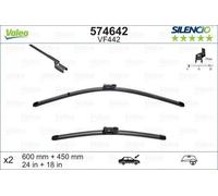 VALEO 574642 Wiper Blade Front Fits Alfa Romeo Fiat Bravo Hyundai Kia Skoda VW
