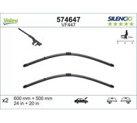 VALEO 574647 Wiper Blade Front 600mm/500mm Length Replacement Fits BMW X5 X6