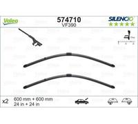 VALEO 574710 Wiper Blade Front 600mm/600mm Length Fits Mercedes-Benz C-Class