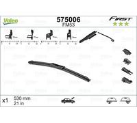 Valeo First Wiper Blade FM53 - Flat 530 mm - Front - 1 pc (575006)