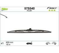 Valeo 575540 Wiper Blade Rear Fits Suzuki Talbot Toyota Vauxhall Volvo VW Yugo