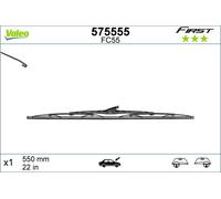 VALEO 575555 Wiper Blade for ,ALFA ROMEO,AUDI,BMW,CHEVROLET,CHRYSLER,CITROËN