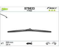 VALEO Wiper Blade First FH65 – Hybrid Precision & Clarity 650 mm Front – 575833 – 1 pc