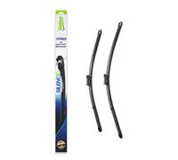 VALEO Silencio Wiper - VF820 - Kit of High Performance, Superior Road Visibility, Easy Installation Original Flat Blades 530mm/580mm - Front - Set of 2 Wiper Blades - 577820