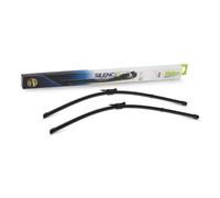 VALEO Silencio Wiper - VF861 - Kit of High Performance, Superior Road Visibility, Easy Installation Original Flat Blades 630mm/630mm - Front - Set of 2 Wiper Blades - 577861